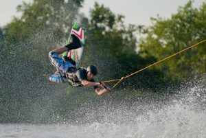 Waterskiing