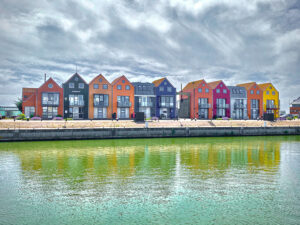 Stavoren - huizen aan de haven